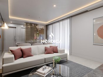 apartment em Rua Bento Viana, Água Verde - Curitiba - PR