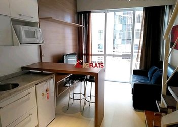 apartment em Rua Flórida, Cidade Monções - São Paulo - SP