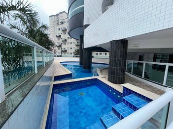 apartment em Rua Astrogilda Pinheiro Farneze, Caiçara - Praia Grande - SP