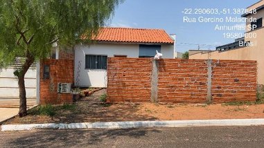 house em Rua Gercino Malacrida, Residencial João Menossi - Anhumas - SP