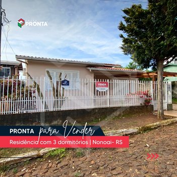 house em Rua Castro Alves, Nonoai - Nonoai - RS