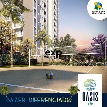 apartment em Rua Antônio Joaquim Leme, Vila Prudente de Moraes - Itu - SP