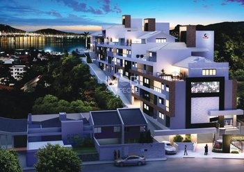 apartment em Rua da Fonte, Coqueiros - Florianópolis - SC