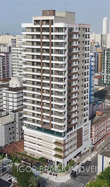 apartment em Avenida Marechal Mascarenhas de Moraes, Canto do Forte - Praia Grande - SP