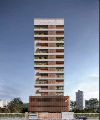 apartment em Avenida Costa Machado, Canto do Forte - Praia Grande - SP