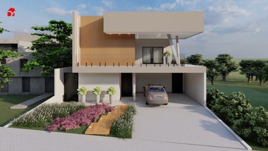 house em Avenida GT 1, Condomínio Residencial Grand Trianon - Anápolis - GO