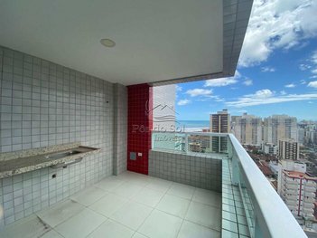 apartment em Rua Francisco Pettinati, Ocian - Praia Grande - SP
