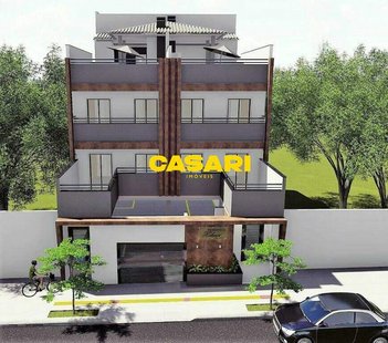 apartment em Rua das Rosas, Vila Marina - Santo André - SP