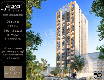 apartment em Rua Santos Dumont, Zona 31 - Maringá - PR
