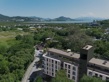 apartment em Estrada Haroldo Soares Glavan, Cacupé - Florianópolis - SC