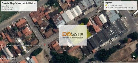 commercial_land_lot em Rua Professor Fernando Pantaleão, Vila Galvão - Caçapava - SP
