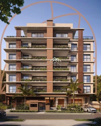 apartment em Rua Wenceslau Sarnacki, Mossunguê - Curitiba - PR