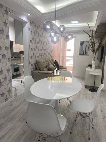 apartment em Rua Vinte e Quatro de Fevereiro, Casa Branca - Santo André - SP