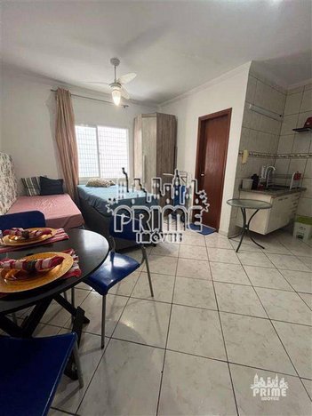 apartment em Rua Vinte e Três de Maio, Mirim - Praia Grande - SP