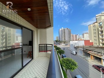 apartment em Avenida Presidente Kennedy, Guilhermina - Praia Grande - SP