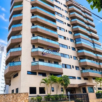 apartment em Avenida Brasil, Guilhermina - Praia Grande - SP