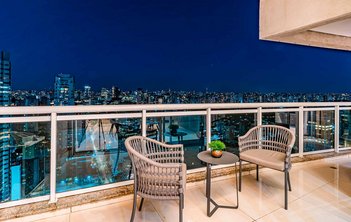 apartment em Rua Flórida, Cidade Monções - São Paulo - SP