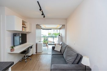 apartment em Rua Guaraiúva, Cidade Monções - São Paulo - SP