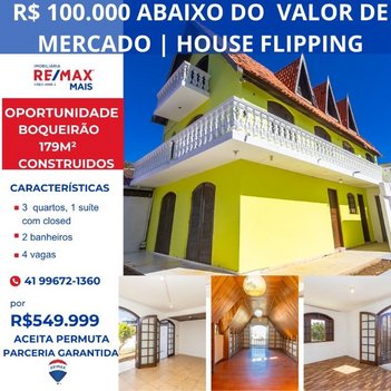 house em Rua Cascavel, Boqueirão - Curitiba - PR