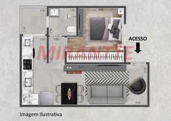 apartment em Rua da Grota, Vila Gustavo - São Paulo - SP