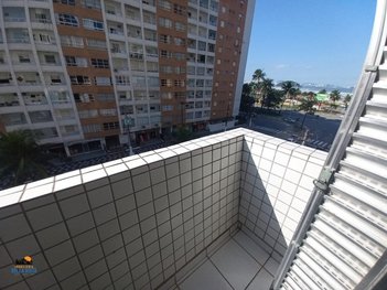 apartment em Avenida Presidente Wilson, Itararé - São Vicente - SP