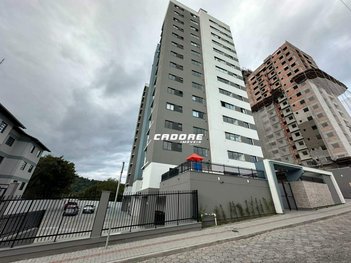 apartment em Rua Guabiruba, Água Verde - Blumenau - SC