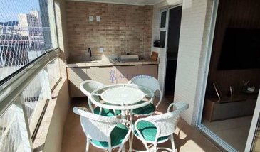 apartment em Rua Jaú, Boqueirão - Praia Grande - SP