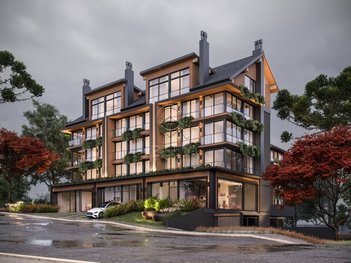 apartment em Rua São Pedro, Centro - Gramado - RS