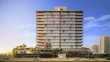 apartment em Avenida Carlos Drumond de Andrade, Praia Brava de Itajaí - Itajaí - SC