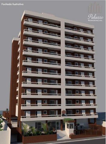 apartment em Avenida Presidente Castelo Branco, Caiçara - Praia Grande - SP