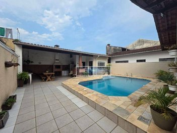 house em Rua São Thomé, Caiçara - Praia Grande - SP