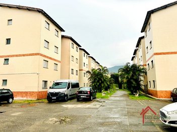 apartment em Rua Herbert de Souza, Princesa - Praia Grande - SP