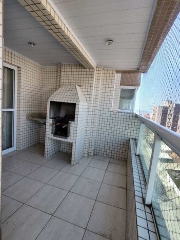 apartment em Rua Mário de Andrade, Ocian - Praia Grande - SP