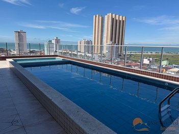 apartment em Rua Vinte e Seis de Janeiro, Mirim - Praia Grande - SP