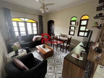 house em Rua Vitória Regia, Flórida - Praia Grande - SP