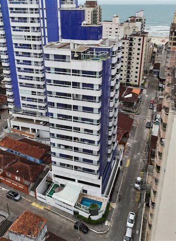 apartment em Rua Américo Vespúcio, Aviação - Praia Grande - SP