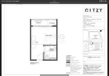apartment em Rua Carlos Sampaio, Bela Vista - São Paulo - SP
