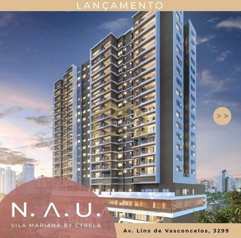 apartment em Avenida Lins de Vasconcelos, Vila Mariana - São Paulo - SP