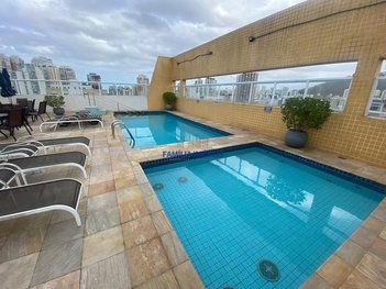 apartment em Avenida Doutor Bernardino de Campos, Gonzaga - Santos - SP