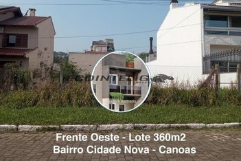 land_lot em Alceu Wamosy, Marechal Rondon - Canoas - RS