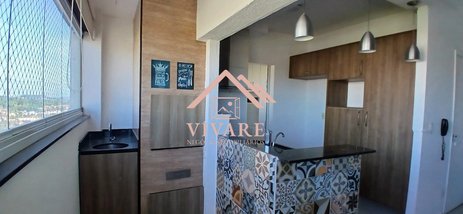apartment em Avenida Garcilio da Costa Ferreira, Barranco - Taubaté - SP