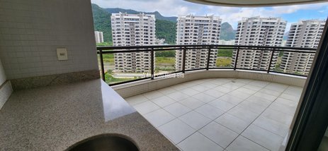 apartment em Avenida Salvador Allende, Barra da Tijuca - Rio de Janeiro - RJ