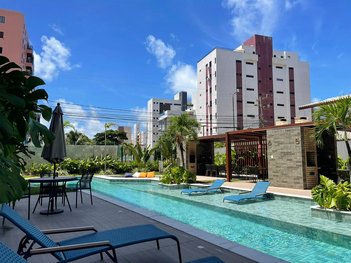 apartment em Via Litorânea, Ponta de Campina - Cabedelo - PB