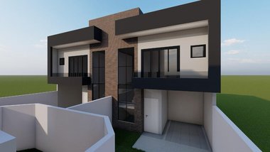 house em Rua Alphonse Daudet, Uberaba - Curitiba - PR