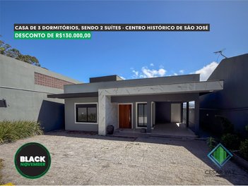 house em Rua Coletor Irineu Comelli, Centro - São José - SC