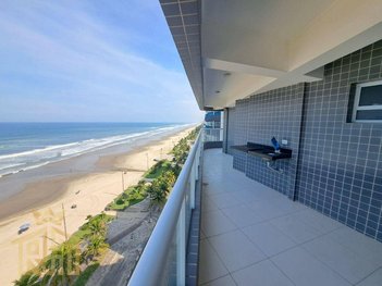 apartment em Avenida Presidente Castelo Branco, Caiçara - Praia Grande - SP