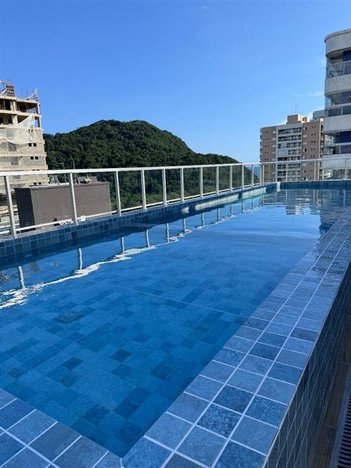 apartment em Rua General Vicente de Paula Dalle Coutinho, Canto do Forte - Praia Grande - SP