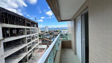 apartment em Avenida Doutor Roberto de Almeida Vinhas, Caiçara - Praia Grande - SP