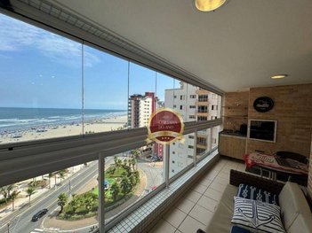 apartment em Avenida Presidente Castelo Branco, Guilhermina - Praia Grande - SP