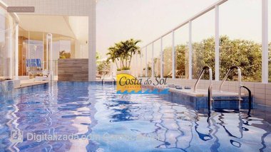 apartment em Rua Carlos de Campos, Ponta da Praia - Santos - SP